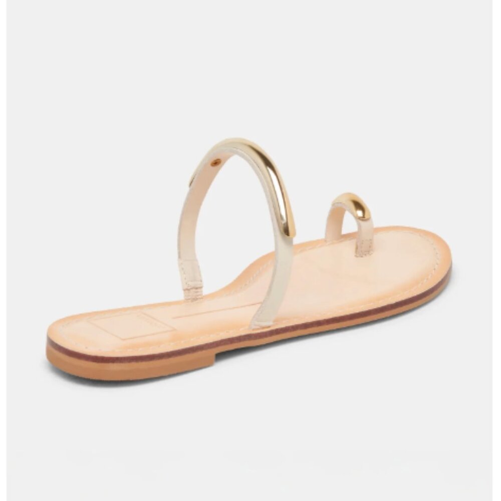 NWT Dolce Vita Wink Sandal Bone Leather - Picture 4 of 8